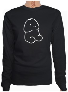 Polera De Mujer Manga Larga Baby Penis Bebe Pene