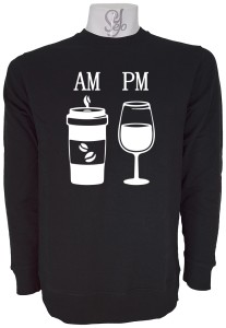 Poleron Polo AM Café PM Vino, Vicios De Cada Dia