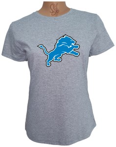 Polera De Mujer Detroit Lions Logo