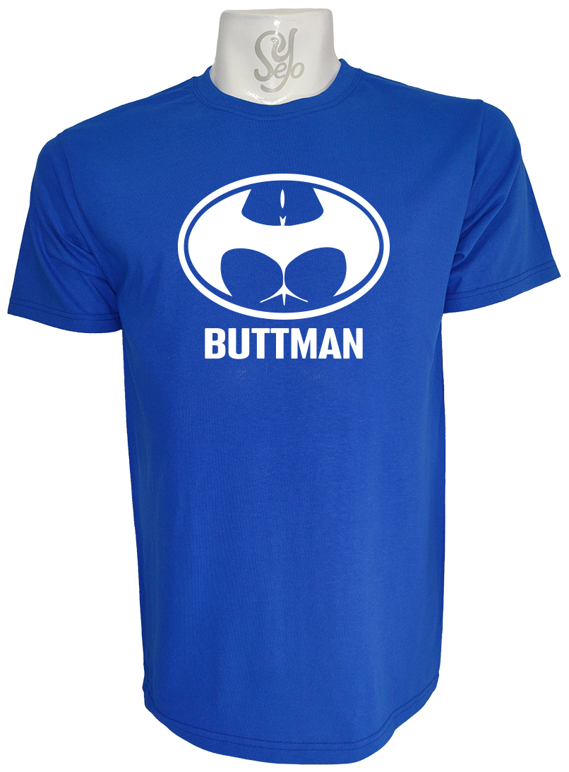Polera de Hombre SUPERHEROE BUTTMAN, BATMAN 2 Polera de Hombre SUPERHEROE BUTTMAN, BATMAN