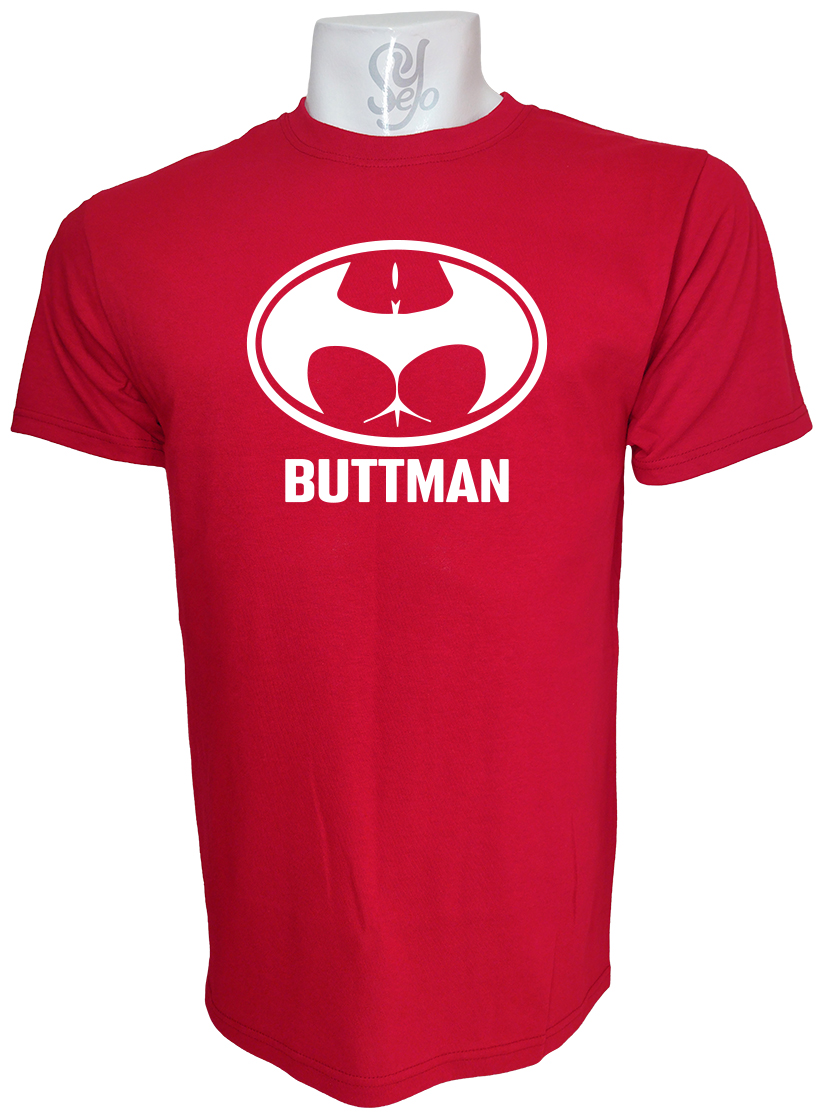 Polera de Hombre SUPERHEROE BUTTMAN, BATMAN 6 Polera de Hombre SUPERHEROE BUTTMAN, BATMAN