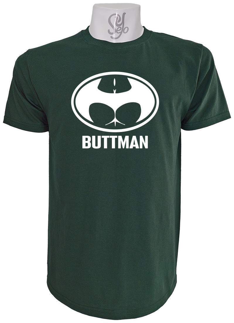 Polera de Hombre SUPERHEROE BUTTMAN, BATMAN 8 Polera de Hombre SUPERHEROE BUTTMAN, BATMAN