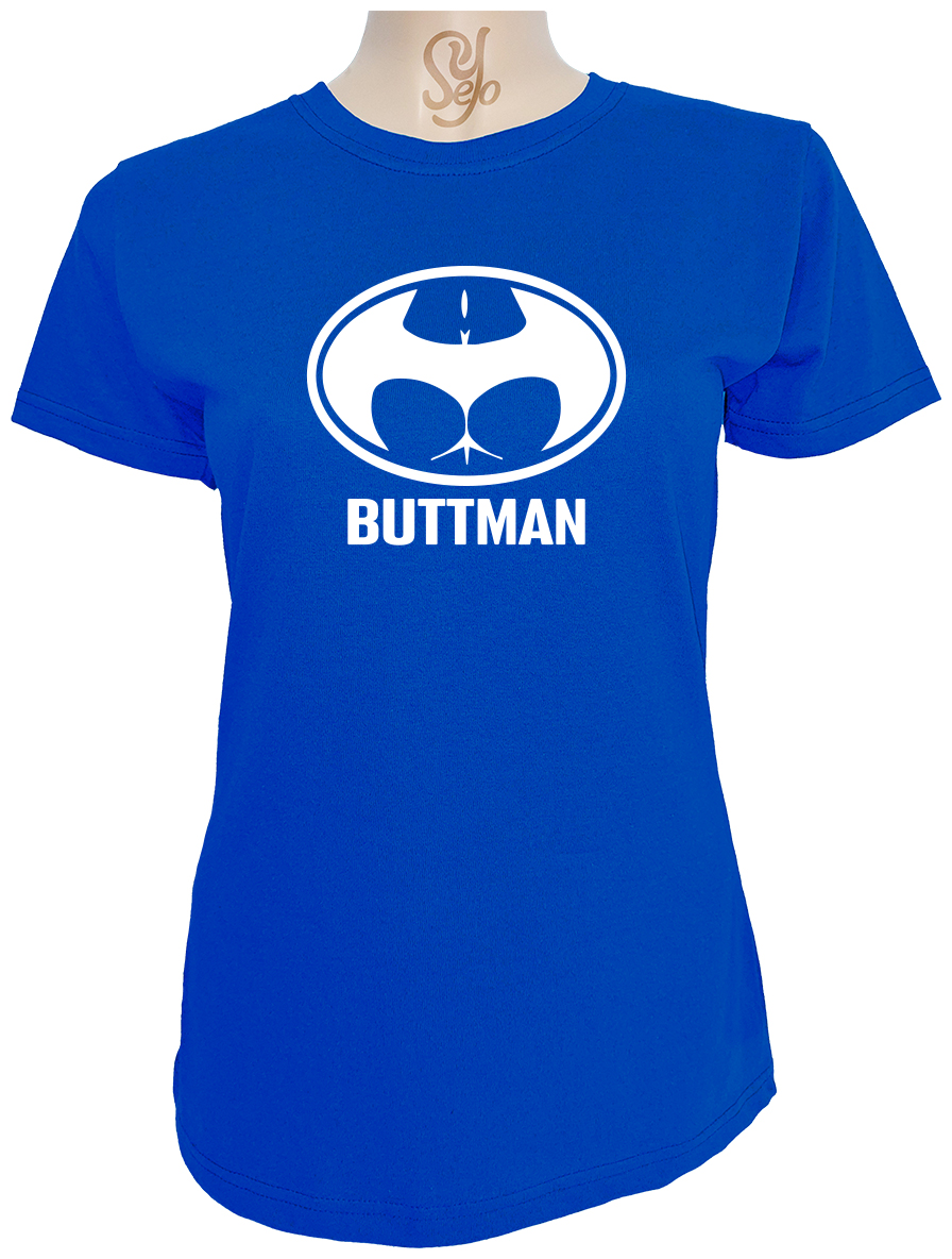 Polera De Mujer SUPERHEROE BUTTMAN, BATMAN 4 Polera De Mujer SUPERHEROE BUTTMAN, BATMAN