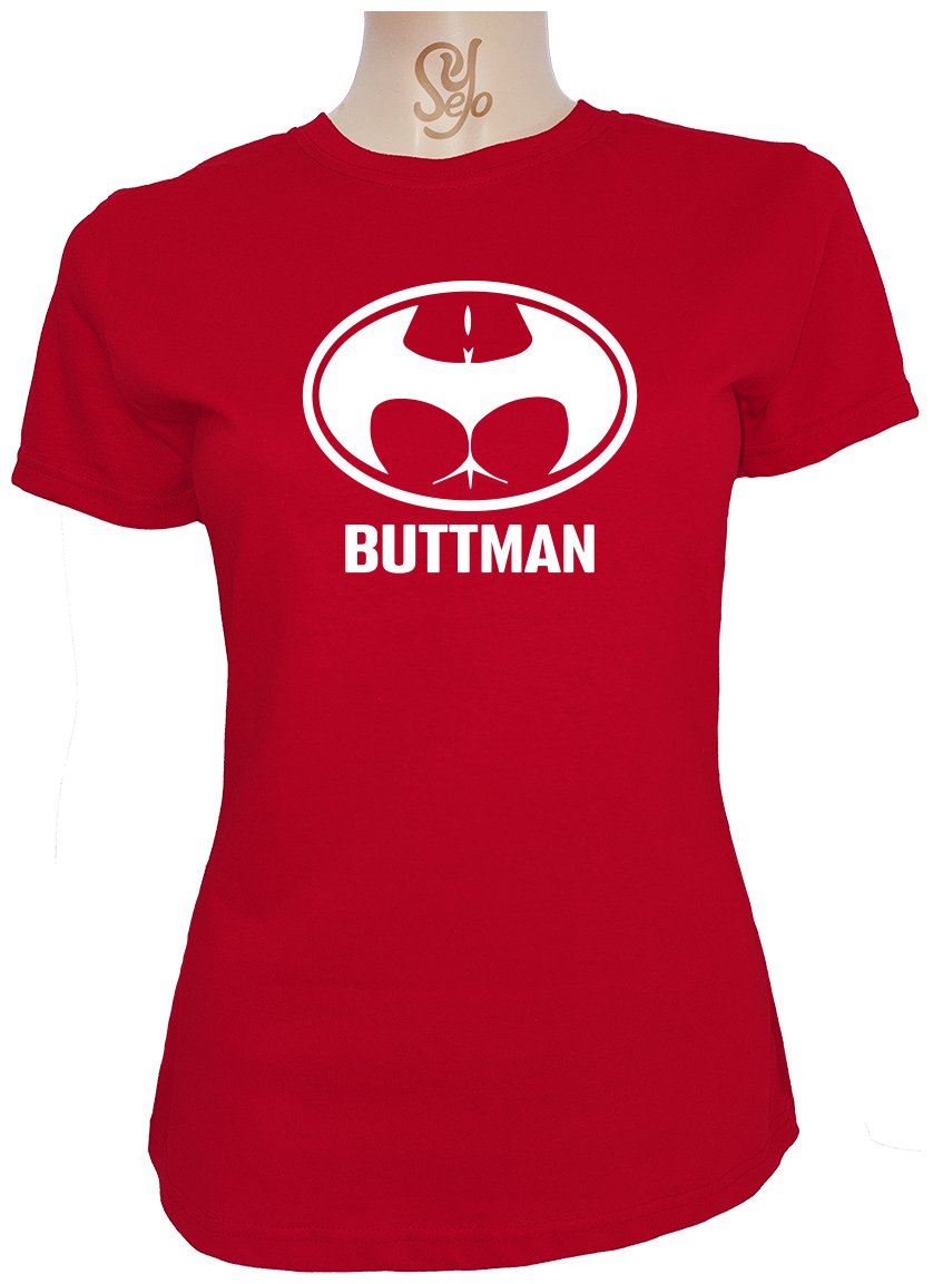 Polera De Mujer SUPERHEROE BUTTMAN, BATMAN 5 Polera De Mujer SUPERHEROE BUTTMAN, BATMAN