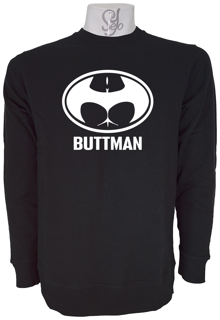 Poleron Polo SUPERHEROE BUTTMAN, BATMAN 1 Poleron Polo SUPERHEROE BUTTMAN, BATMAN