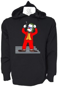 Poleron Con Capucha Krusty Guasón, Krusty El payaso Joker