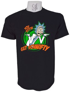 Polera de Hombre Rick And Morty, Ponte Rickoso
