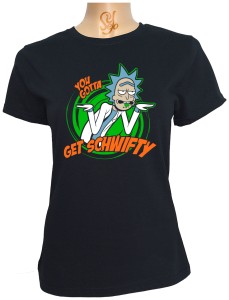 Polera De Mujer Rick And Morty, Ponte Rickoso