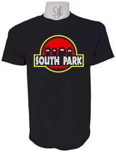 Polera de Hombre South Park, Jurassic Park