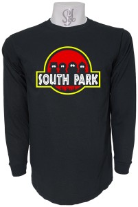 Polera De Hombre Manga Larga South Park, Jurassic Park