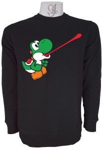 Poleron Polo Yoshi juego Mario Bros