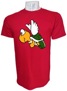 Polera de Hombre Koopa Troopa Alado, Mario Bros