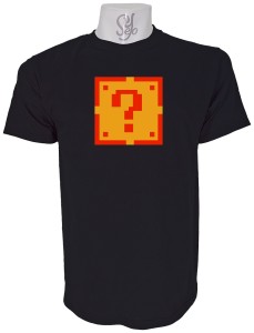 Polera de Hombre Caja Sorpresa, Mario Bros