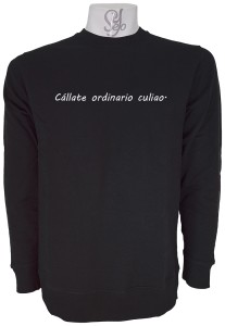 Poleron Polo Con Frase:Callate Ordinario Culiao!