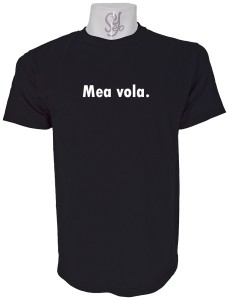 Polera de Hombre Frase Chilena: Mea vola