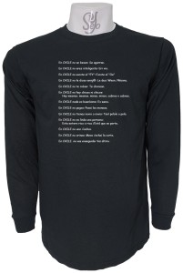 Polera De Hombre Manga Larga Lenguaje Chileno