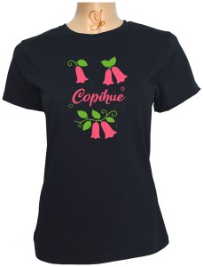 Polera De Mujer Copihue flor nacional de Chile