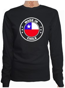 Polera De Mujer Manga Larga SELLO Made In Chile 100% QUALITY