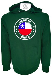 Poleron Con Capucha SELLO Made In Chile 100% QUALITY