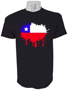Polera de Hombre Bandera de Chile, 18 septiempre