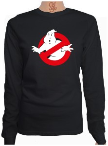 Polera De Mujer Manga Larga Ghostbusters, Los cazafantasmas