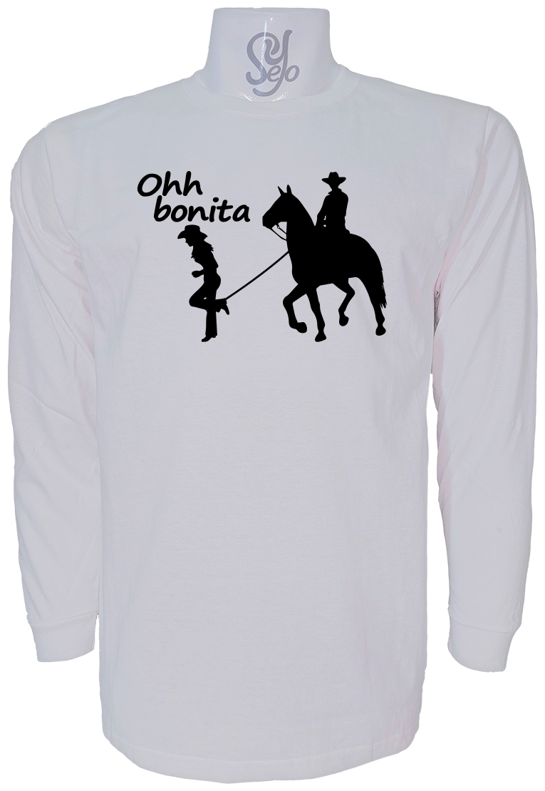 Polera Para Parejas Manga Larga Amor de Campo de Rancho Quieto Cabron OHH bonita 4 Polera Para Parejas Manga Larga Amor de Campo de Rancho Quieto Cabron OHH bonita