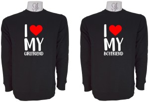 Poleron Polo I LOVE MY GIRLFRIEND BOYFRIEND Pololos