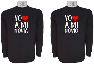 Poleron Polo YO AMO A mi pololo polola enamorados