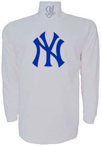 Polera De Hombre Manga Larga New York Yankees beisbol estadounidense