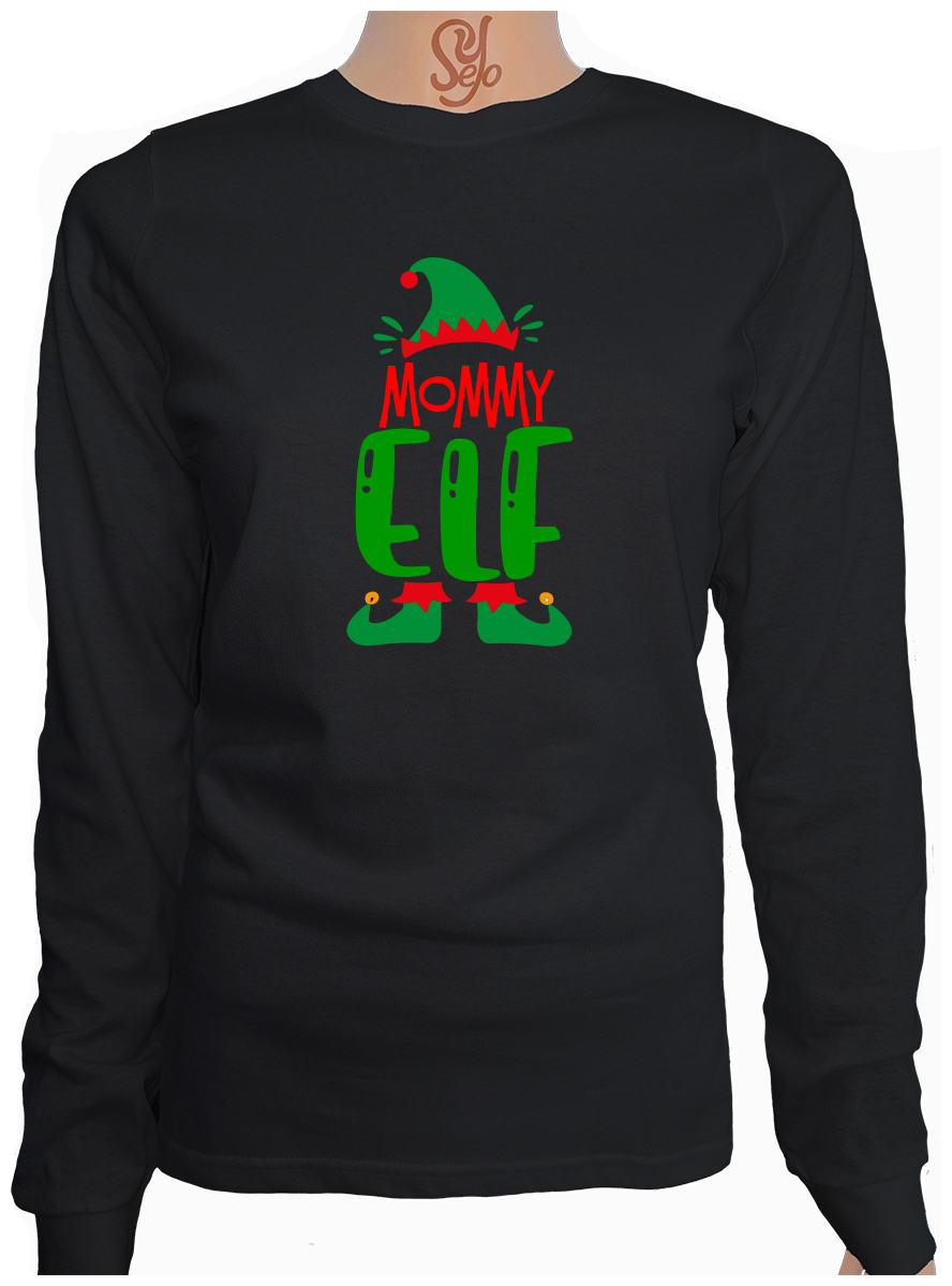 Polera Para Parejas Manga Larga Mommy And Daddy Elf 7 Polera Para Parejas Manga Larga Mommy And Daddy Elf