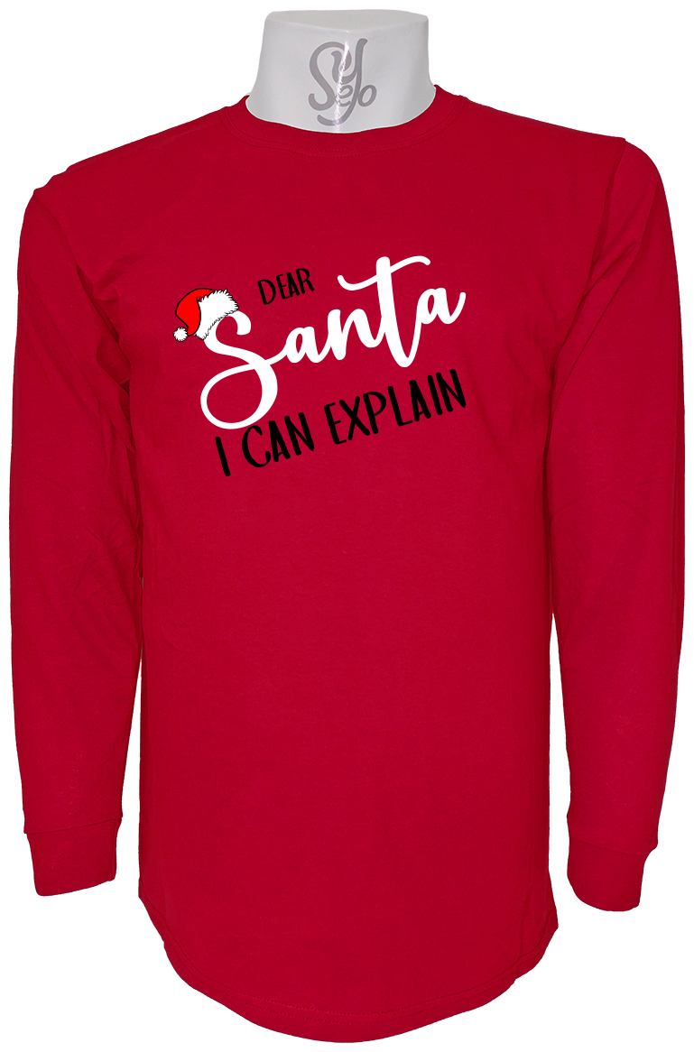 Polera De Hombre Manga Larga Querido Santa yo puedo explicarlo 10 Polera De Hombre Manga Larga Querido Santa yo puedo explicarlo