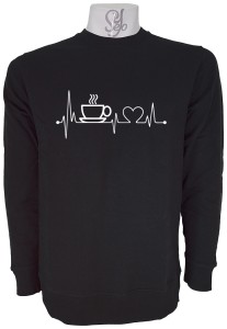 Poleron Polo Electrocardiograma Amantes del Café