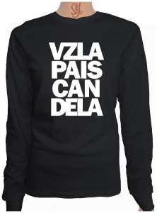 Polera De Mujer Manga Larga Vzla Pais Candela