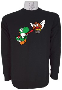 Poleron Polo Yoshi Contra Goomba Alado