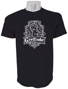 Polera de Hombre Gryffindor Hogwarts saga Harry Potter
