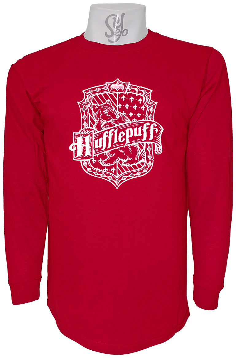 Polera De Hombre Manga Larga Hufflepuff Hogwarts saga Harry Potter 5 Polera De Hombre Manga Larga Hufflepuff Hogwarts saga Harry Potter