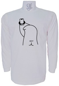 Polera De Hombre Manga Larga flork Sexy Selfie