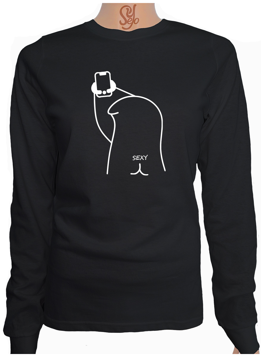 Polera De Mujer Manga Larga flork Sexy Selfie 2 Polera De Mujer Manga Larga flork Sexy Selfie