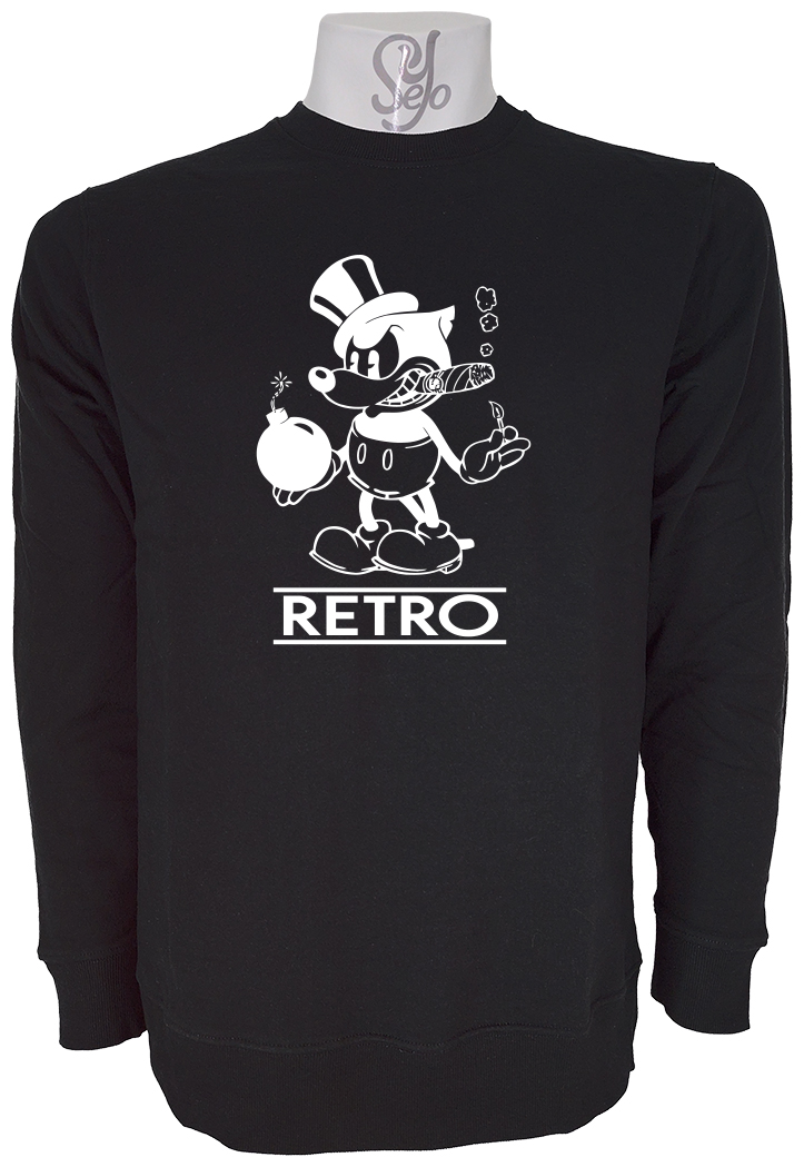 Poleron Polo Gato Millonario Cartoon Retro 1 Poleron Polo Gato Millonario Cartoon Retro