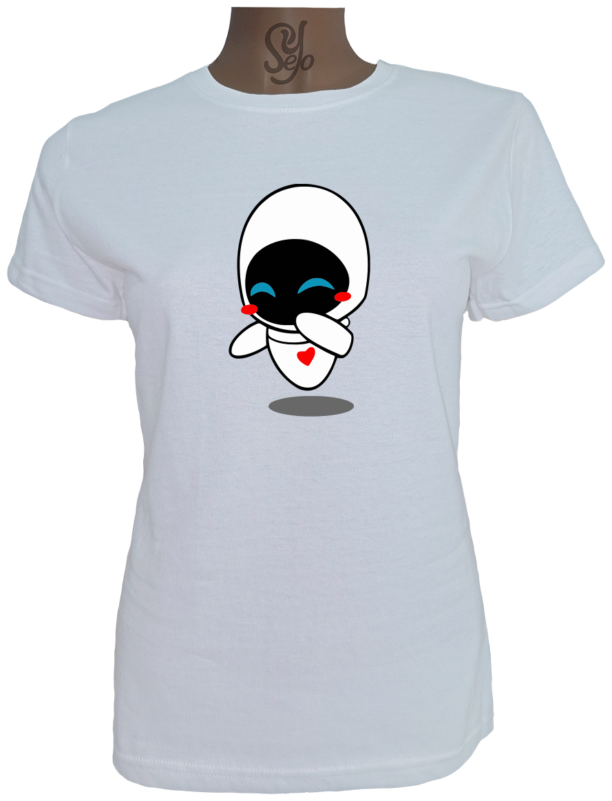 Polera Para Parejas WALLE y EVA Enamorados dia del amor y la amistad 12 Polera Para Parejas WALLE y EVA Enamorados dia del amor y la amistad