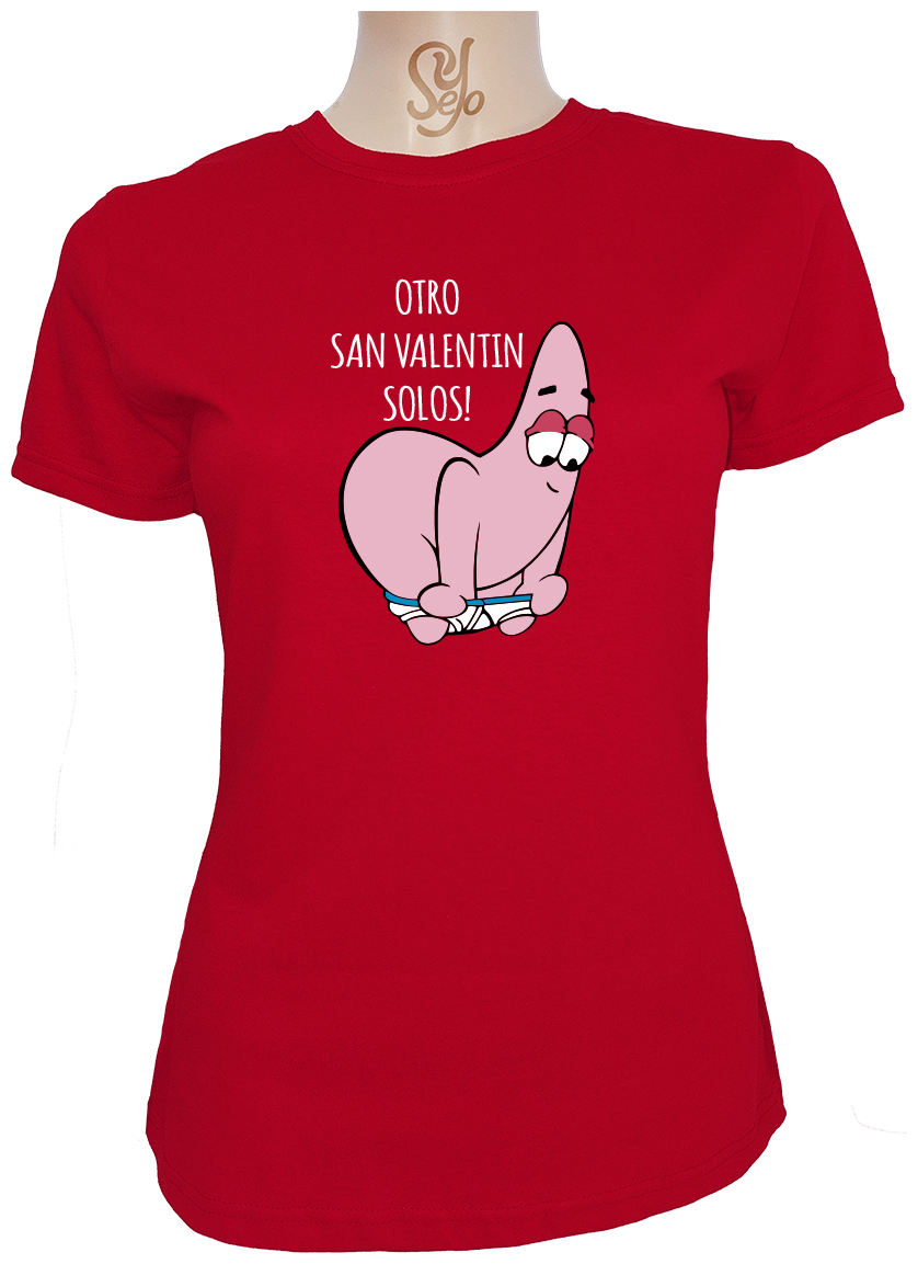 Polera De Mujer Patricio Estrella Otro San Valentin Solos 5 Polera De Mujer Patricio Estrella Otro San Valentin Solos