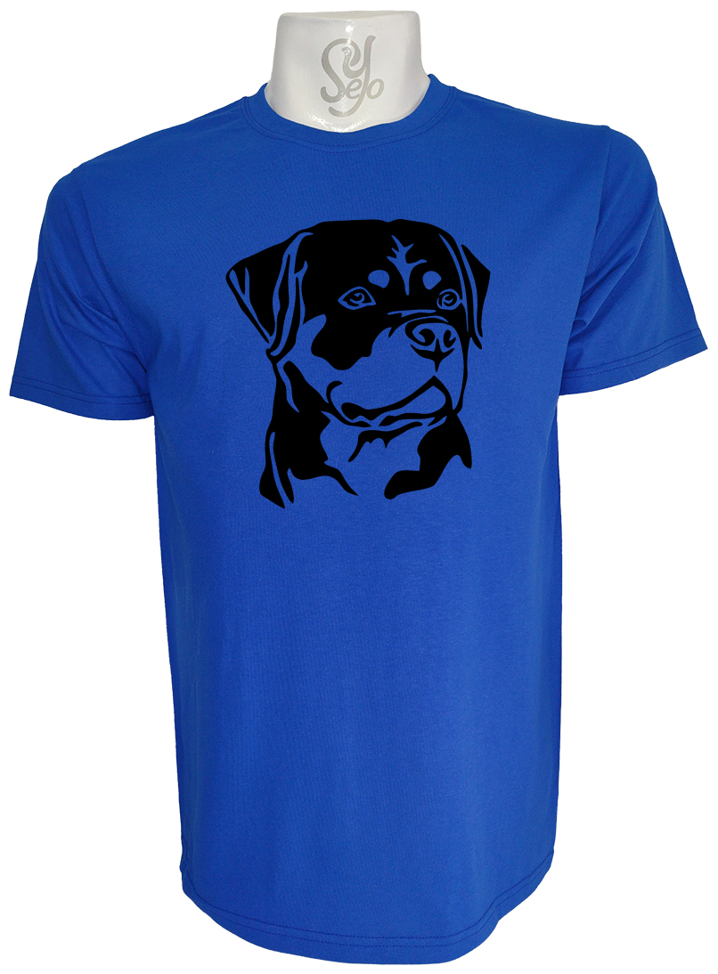 Polera de Hombre Amantes de los Perros Rottweilers 2 Polera de Hombre Amantes de los Perros Rottweilers