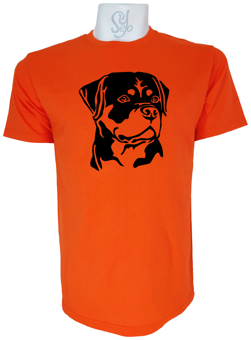Polera de Hombre Amantes de los Perros Rottweilers 5 Polera de Hombre Amantes de los Perros Rottweilers