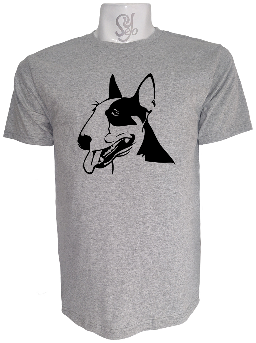 Polera de Hombre Bull terrier Perros De Raza Fuerte 3 Polera de Hombre Bull terrier Perros De Raza Fuerte