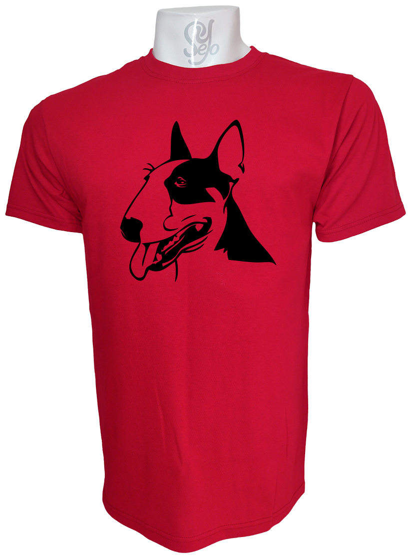 Polera de Hombre Bull terrier Perros De Raza Fuerte 6 Polera de Hombre Bull terrier Perros De Raza Fuerte