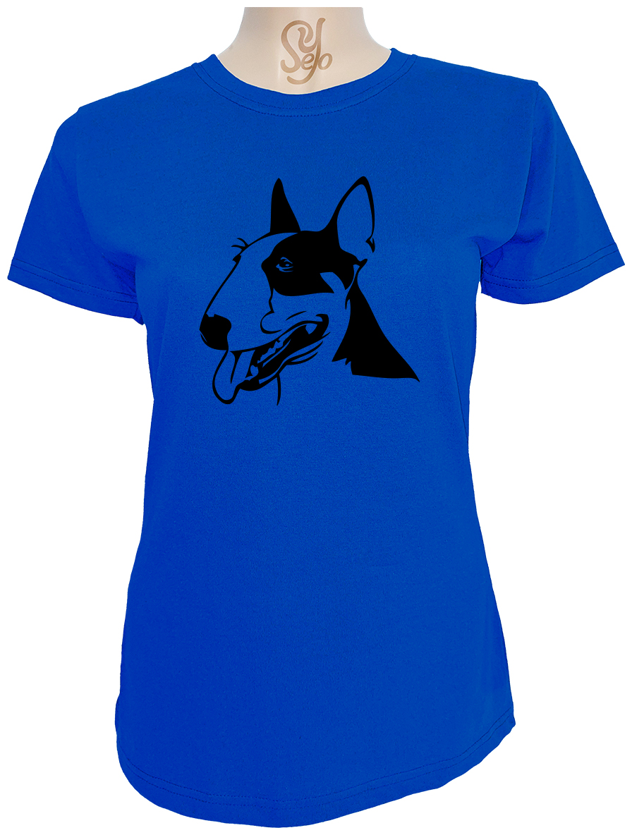 Polera De Mujer Bull terrier Perros De Raza Fuerte 4 Polera De Mujer Bull terrier Perros De Raza Fuerte