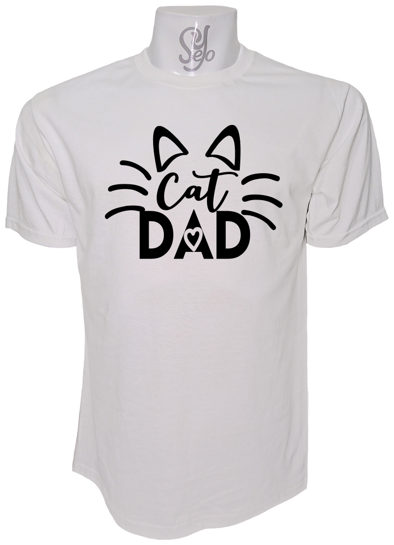 Polera Para Parejas Cat Mom Cat Dad Amantes de los gatos 5 Polera Para Parejas Cat Mom Cat Dad Amantes de los gatos