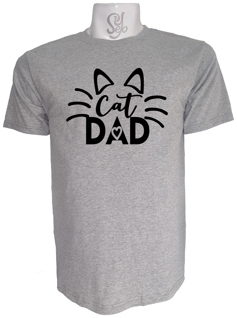 Polera Para Parejas Cat Mom Cat Dad Amantes de los gatos 4 Polera Para Parejas Cat Mom Cat Dad Amantes de los gatos