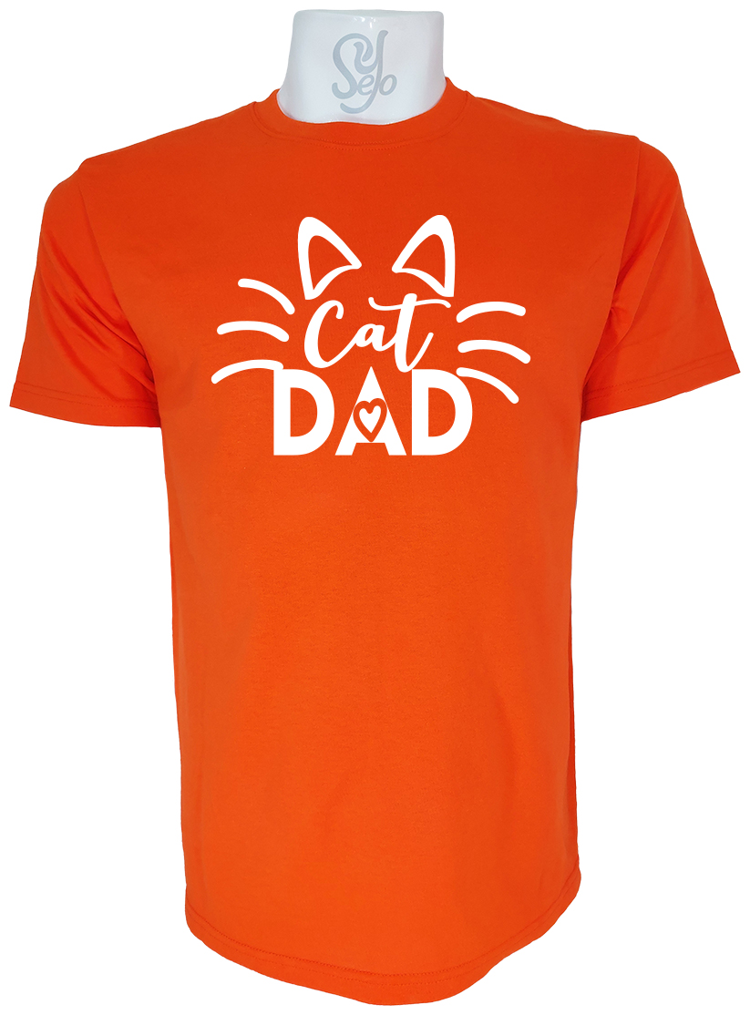 Polera Para Parejas Cat Mom Cat Dad Amantes de los gatos 6 Polera Para Parejas Cat Mom Cat Dad Amantes de los gatos