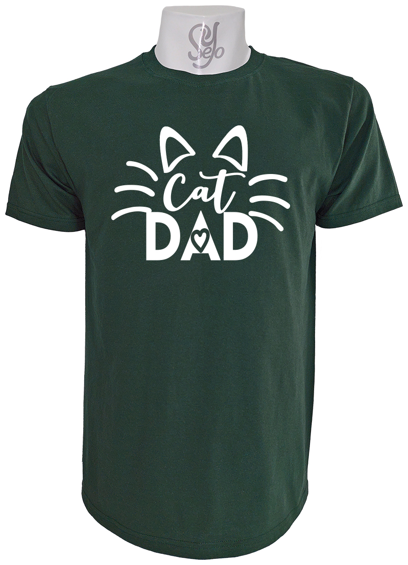 Polera Para Parejas Cat Mom Cat Dad Amantes de los gatos 9 Polera Para Parejas Cat Mom Cat Dad Amantes de los gatos